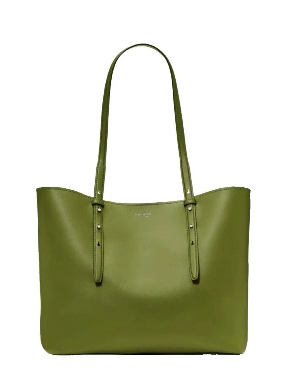 NWT Kate Spade New York Do It All Leather Tote in Jungle Vine Green